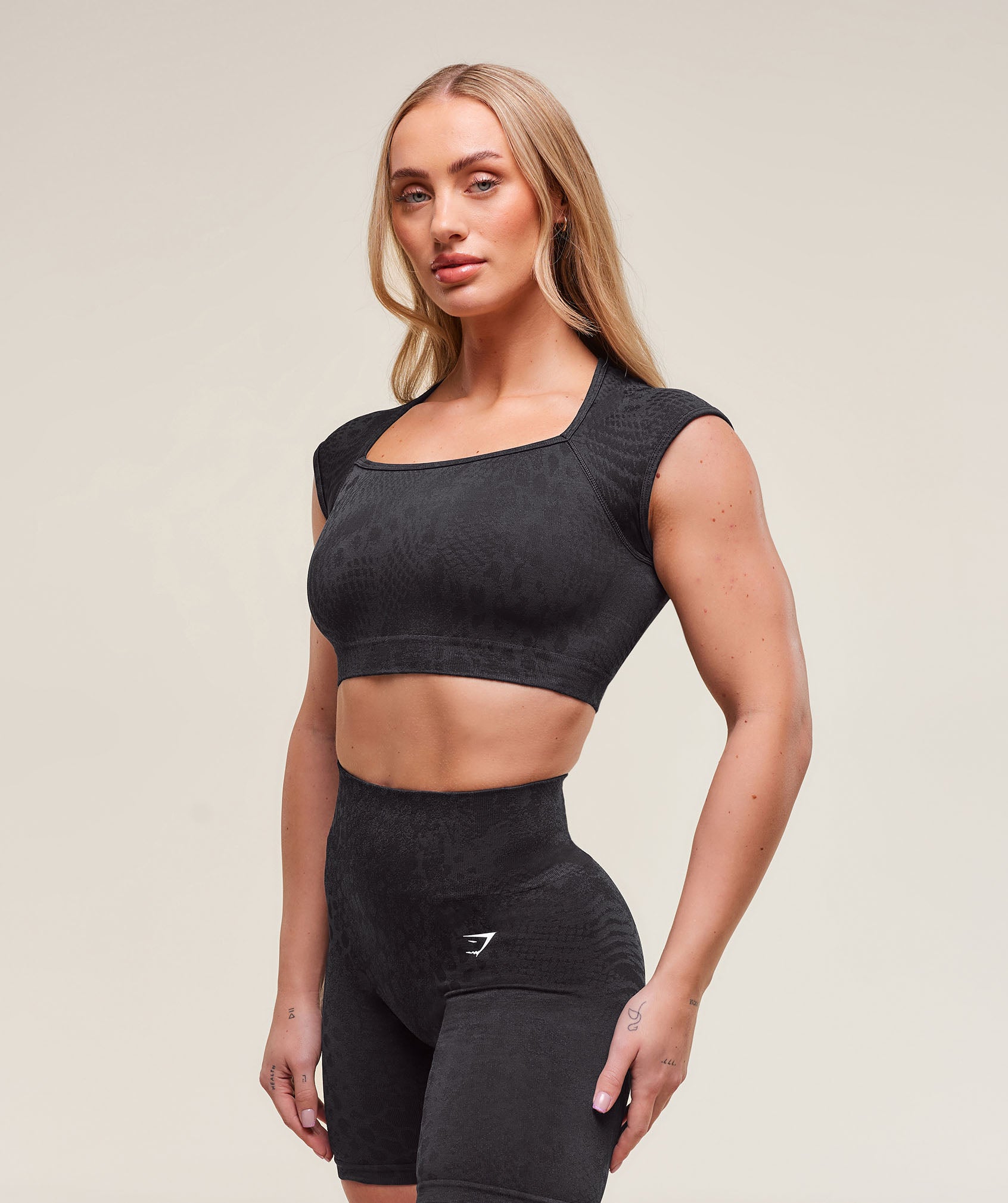 Adapt Animal X Whitney Seamless Crop Top - Image 7