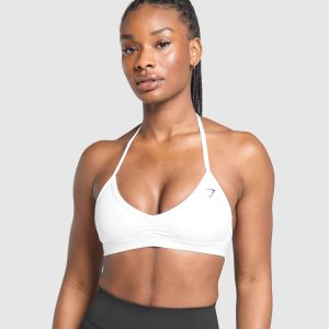 Minimal Halterneck Sports Bra