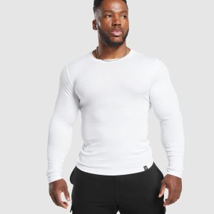 Ribbed Long Sleeve T-Shirt