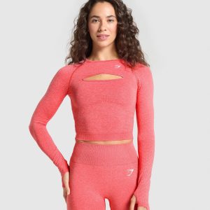 Vital Long Sleeve Cut Out Top