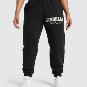 Lifting Essentials Graphic Brushed Oversized Joggers