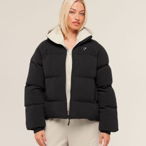 Sherpa Puffer Jacket