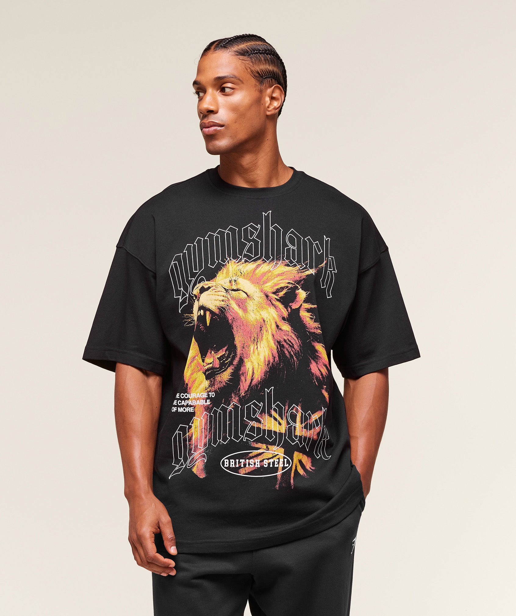 Lion Graphic T-Shirt
