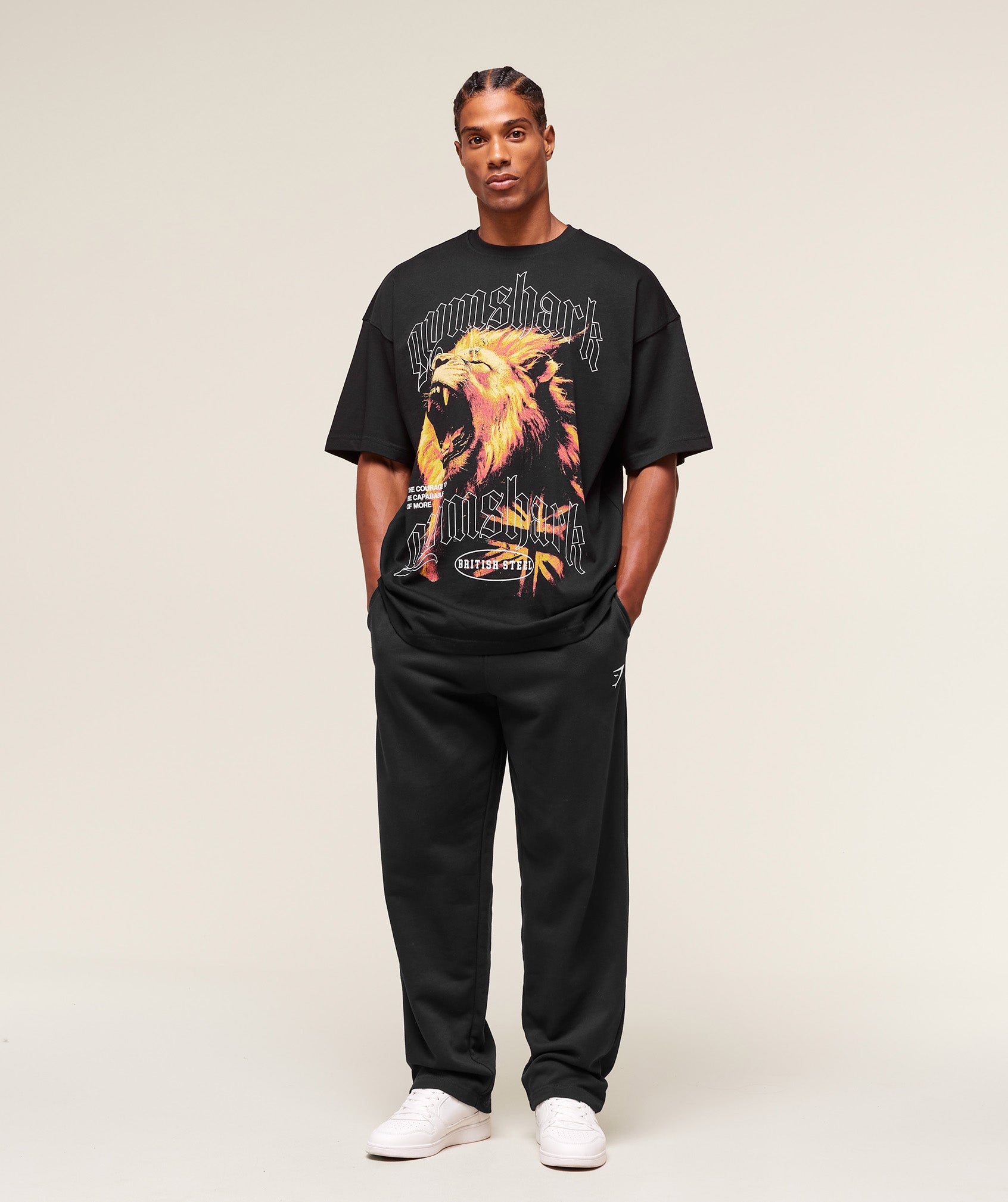 Lion Graphic T-Shirt - Image 4