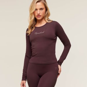 All Seasons Graphic Long Sleeve Baby Tee