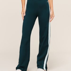 Piping Wide Leg Pant