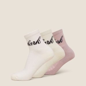 Cursive Wordmark Graphic Midi 3pk