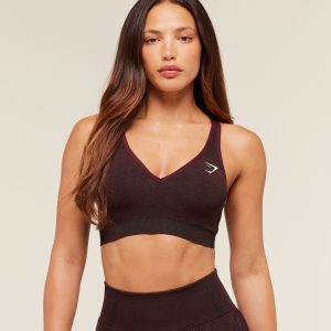Vital V Neck Sports Bra