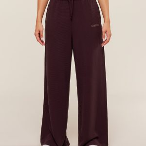 Waffle Wide Leg Pants