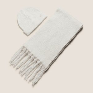 Knitted Scarf/Beanie Gift Set