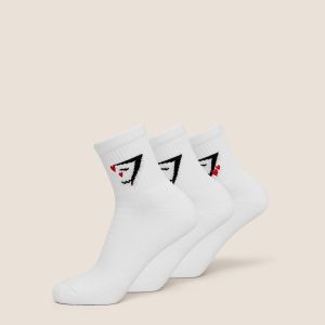 Sharkhead Hearts Graphic Midi 3pk